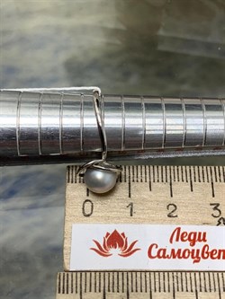 *Кольцо р.16,5 Серебристый Жемчуг д.7,5*8мм арт. 1.0814.0.b-617 Вес 1,76 г - фото 251306 *Кольцо р.16,5 Серебристый Жемчуг д.7,5*8мм арт. 1.0814.0.b-617 Вес 1,76 г - фото 251306