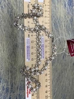 *Колье р.50 Белый Жемчуг д.10,5*11мм арт. Ж6104р-604 Вес 37,42 г - фото 251443 *Колье р.50 Белый Жемчуг д.10,5*11мм арт. Ж6104р-604 Вес 37,42 г - фото 251443