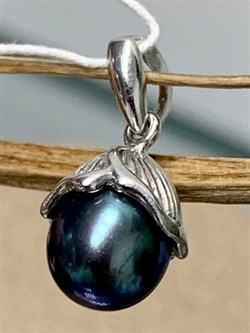 *Кулон Черный Жемчуг д.7*7,5мм арт. 3.0689.0.d-893 Вес 1,6 г - фото 252152 *Кулон Черный Жемчуг д.7*7,5мм арт. 3.0689.0.d-893 Вес 1,6 г - фото 252152