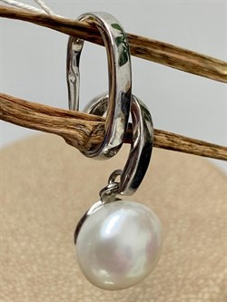 *Кулон Белый Жемчуг д.10,5*11,5мм арт. 3.0302.b-624 Вес 2,79 г - фото 252201 *Кулон Белый Жемчуг д.10,5*11,5мм арт. 3.0302.b-624 Вес 2,79 г - фото 252201