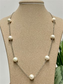 *Ожерелье р.45 Белый Жемчуг д.7,5*8мм арт. 6.0007.d.f-518 Вес 7,23 г - фото 252350 *Ожерелье р.45 Белый Жемчуг д.7,5*8мм арт. 6.0007.d.f-518 Вес 7,23 г - фото 252350