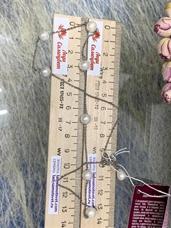 *Ожерелье р.50 Белый Жемчуг д.7,5*8мм арт. 6.0007.d.f-655 Вес 8,15 г - фото 252504 *Ожерелье р.50 Белый Жемчуг д.7,5*8мм арт. 6.0007.d.f-655 Вес 8,15 г - фото 252504