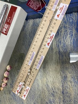 *Ожерелье р.45 Белый Жемчуг д.7,5*8мм арт. 6.0005.d.f-389 Вес 6,81 г - фото 252552