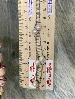 *Ожерелье р.50 Белый Жемчуг д.7,5*8мм арт. 6.0005.d.f-457 Вес 6,28 г - фото 252645 *Ожерелье р.50 Белый Жемчуг д.7,5*8мм арт. 6.0005.d.f-457 Вес 6,28 г - фото 252645