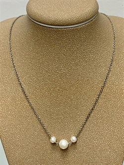 *Ожерелье р.45 Белый Жемчуг д.4*5 д.6*7мм арт. 6.U003.d.f-682 Вес 3,64 г - фото 252806 *Ожерелье р.45 Белый Жемчуг д.4*5 д.6*7мм арт. 6.U003.d.f-682 Вес 3,64 г - фото 252806