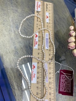 *Ожерелье р.60 д.4*5 Белый Жемчуг арт. 810534680002.060-707 - фото 252891 *Ожерелье р.60 д.4*5 Белый Жемчуг арт. 810534680002.060-707 - фото 252891