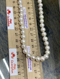 *Ожерелье р.55 д.7*8 Белый Жемчуг арт. 810800520002.055-567 - фото 252929 *Ожерелье р.55 д.7*8 Белый Жемчуг арт. 810800520002.055-567 - фото 252929