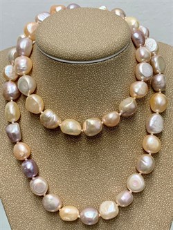 *Ожерелье р.55 д.9*10 Микс Розовый Жемчуг Барокко арт. 811004390002.055-971 - фото 252946 *Ожерелье р.55 д.9*10 Микс Розовый Жемчуг Барокко арт. 811004390002.055-971 - фото 252946