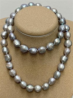 *Ожерелье р.50 д.8*9 Серебристый Жемчуг Барокко арт. 810905580009.050-882 - фото 252968 *Ожерелье р.50 д.8*9 Серебристый Жемчуг Барокко арт. 810905580009.050-882 - фото 252968