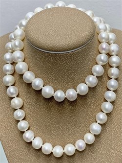 *Ожерелье р.55 д.8*9 Белый Жемчуг арт. 810900930002.055-869 - фото 253003