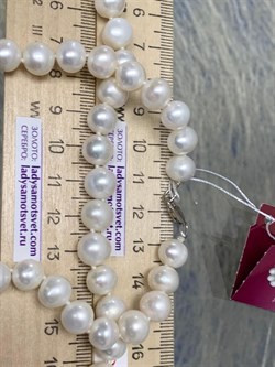 *Ожерелье р.50 д.8*9 Белый Жемчуг арт. 810900930002.050-439 - фото 253006 *Ожерелье р.50 д.8*9 Белый Жемчуг арт. 810900930002.050-439 - фото 253006