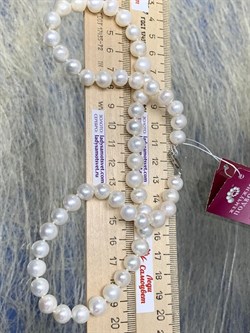 *Ожерелье р.50 д.8*9 Белый Жемчуг арт. 810900930002.050-439 - фото 253007 *Ожерелье р.50 д.8*9 Белый Жемчуг арт. 810900930002.050-439 - фото 253007