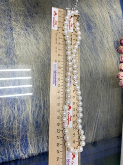 *Ожерелье р.50 д.8*9 Белый Жемчуг арт. 810900930002.050-439 - фото 253008 *Ожерелье р.50 д.8*9 Белый Жемчуг арт. 810900930002.050-439 - фото 253008