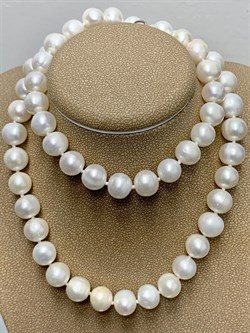 *Ожерелье р.50 д.8*9 Белый Жемчуг арт. 810900930002.050-439 - фото 253009 *Ожерелье р.50 д.8*9 Белый Жемчуг арт. 810900930002.050-439 - фото 253009