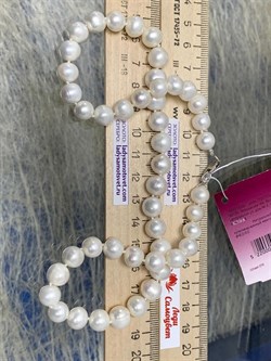 *Ожерелье р.45 д.8*9 Белый Жемчуг арт. 810900930002.045-739 - фото 253014 *Ожерелье р.45 д.8*9 Белый Жемчуг арт. 810900930002.045-739 - фото 253014
