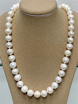 *Ожерелье р.45 д.8*9 Белый Жемчуг арт. 810900930002.045-739 - фото 253016 *Ожерелье р.45 д.8*9 Белый Жемчуг арт. 810900930002.045-739 - фото 253016