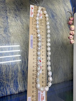 *Ожерелье р.50 д.7,5*11 Белый Жемчуг Барокко арт. 811101200009.050-404 - фото 253117 *Ожерелье р.50 д.7,5*11 Белый Жемчуг Барокко арт. 811101200009.050-404 - фото 253117