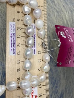 *Ожерелье р.50 д.7,5*11 Белый Жемчуг Барокко арт. 811101200009.050-404 - фото 253118 *Ожерелье р.50 д.7,5*11 Белый Жемчуг Барокко арт. 811101200009.050-404 - фото 253118