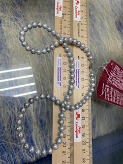 *Ожерелье р.55 д.6*7 Серебристый Жемчуг арт. 810705330002.055-378 - фото 253147 *Ожерелье р.55 д.6*7 Серебристый Жемчуг арт. 810705330002.055-378 - фото 253147