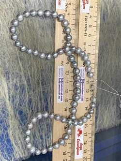 *Ожерелье р.50 д.6-7 Серебристый Жемчуг арт. 810705330002.050-354 - фото 253154 *Ожерелье р.50 д.6-7 Серебристый Жемчуг арт. 810705330002.050-354 - фото 253154