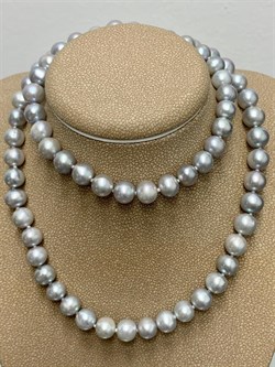 *Ожерелье р.50 д.6-7 Серебристый Жемчуг арт. 810705330002.050-354 - фото 253156 *Ожерелье р.50 д.6-7 Серебристый Жемчуг арт. 810705330002.050-354 - фото 253156