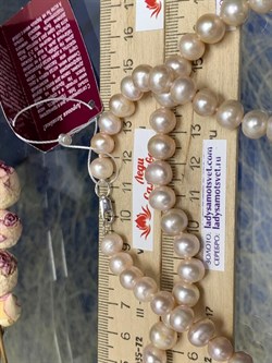 *Ожерелье р.50 д.6*7,5 Розовый Жемчуг арт. 81325ДД00002.050-794 - фото 253227 *Ожерелье р.50 д.6*7,5 Розовый Жемчуг арт. 81325ДД00002.050-794 - фото 253227