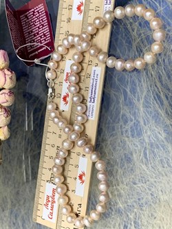 *Ожерелье р.50 д.6*7,5 Розовый Жемчуг арт. 81325ДД00002.050-794 - фото 253228 *Ожерелье р.50 д.6*7,5 Розовый Жемчуг арт. 81325ДД00002.050-794 - фото 253228