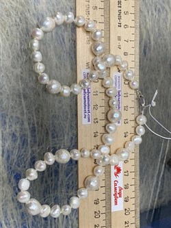 *Ожерелье р.50 д.7*8 д.10*10,5 Белый Жемчуг Барокко арт. 810800800513.050-293 - фото 253238 *Ожерелье р.50 д.7*8 д.10*10,5 Белый Жемчуг Барокко арт. 810800800513.050-293 - фото 253238