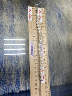 *Бусный Браслет р.18 д.7*8 д.8,5*10,5 Белый Жемчуг Барокко арт. 510800800509.180-071 - фото 253463 *Бусный Браслет р.18 д.7*8 д.8,5*10,5 Белый Жемчуг Барокко арт. 510800800509.180-071 - фото 253463