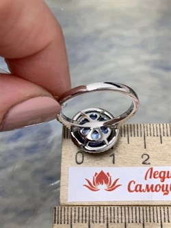 *Кольцо р.19 Черный Жемчуг арт. PI-R00229-X-W-PNB-X-W-044 вес 4,87 г - фото 253690 *Кольцо р.19 Черный Жемчуг арт. PI-R00229-X-W-PNB-X-W-044 вес 4,87 г - фото 253690