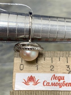 *Кольцо р.18 Розовый Жемчуг арт. PI-R00785-X-W-PNP-X-W-065 вес 5,45 г - фото 253720 *Кольцо р.18 Розовый Жемчуг арт. PI-R00785-X-W-PNP-X-W-065 вес 5,45 г - фото 253720