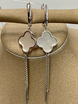 *Серьги Белый Перламутр арт. TC-E01589-X-W-PN-X-W-521 вес 5,7 г - фото 253734 *Серьги Белый Перламутр арт. TC-E01589-X-W-PN-X-W-521 вес 5,7 г - фото 253734