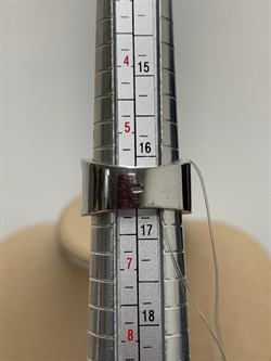 *Кольцо р.16,5 Фианит Микс Микро Вставки арт. MP-R30103-X-W-X-X-BW-182 вес 7,57г - фото 253782