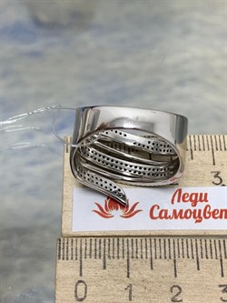 *Кольцо р.19 Черный Фианит Микро Вставки арт. MP-R00838-X-WB-X-X-B-296 вес 7,3 г - фото 253809 *Кольцо р.19 Черный Фианит Микро Вставки арт. MP-R00838-X-WB-X-X-B-296 вес 7,3 г - фото 253809