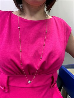 *Колье р.90 Шары цв Красное цв Белое арт. 07-0210-00-000-1111-42-516 вес 6,8 г - фото 25391 *Колье р.90 Шары цв Красное цв Белое арт. 07-0210-00-000-1111-42-516 вес 6,8 г - фото 25391