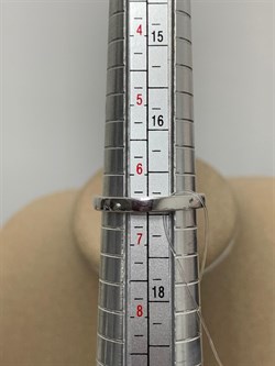 *Кольцо р.17 Голубой Топаз арт. SM-R02896-X-W-SBT-X-W-447 вес 2,9 г - фото 253933