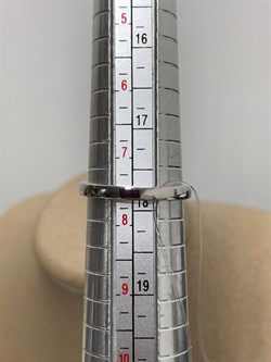 *Кольцо р.18 Голубой Топаз арт. SM-R02896-X-W-SBT-X-W-419 вес 3,01 г - фото 253946