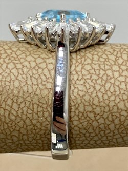 *Кольцо р.18,5 Голубой Топаз арт. SM-R02896-X-W-SBT-X-W-452 вес 3,01 г - фото 253960 *Кольцо р.18,5 Голубой Топаз арт. SM-R02896-X-W-SBT-X-W-452 вес 3,01 г - фото 253960