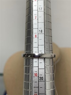 *Кольцо р.19 Голубой Топаз арт. SM-R02896-X-W-SBT-X-W-420 вес 3,13 г - фото 253969