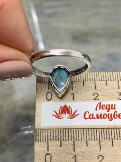 *Кольцо р.20 Лабрадор арт. SM-R02897-X-W-GR-X-X-810 вес 3,49 г - фото 254142 *Кольцо р.20 Лабрадор арт. SM-R02897-X-W-GR-X-X-810 вес 3,49 г - фото 254142