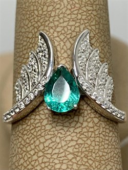 *Кольцо р.19,5 Апатит арт. SM-R02916-X-W-BG-X-W-979 вес 4,47 г - фото 254279 *Кольцо р.19,5 Апатит арт. SM-R02916-X-W-BG-X-W-979 вес 4,47 г - фото 254279