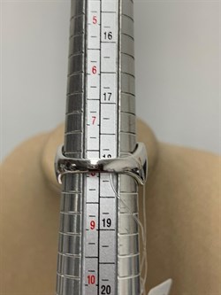 *Кольцо р.18 Родолит арт. SM-R02918-X-W-lil-X-W-889 вес 6,1 г - фото 254301