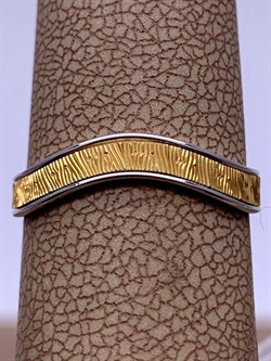 *Кольцо р.16,5 цв Белое и Лимонное арт. 01-4813-00-000-1121-54-285 Вес 1,8 г - фото 254398