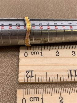 *Кольцо р.16,5 цв Белое и Лимонное арт. 01-4813-00-000-1121-54-285 Вес 1,8 г - фото 254403