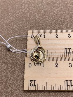 *Подвеска цв Лимонное арт. 03-2903-00-000-1130-48-261 Вес 1,46 г - фото 254450 *Подвеска цв Лимонное арт. 03-2903-00-000-1130-48-261 Вес 1,46 г - фото 254450