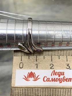 *Кольцо р.16,5 Хризолит Аметист арт. SM-R02898-X-W-SO-X-Pur-015 вес 2,88 г - фото 254483 *Кольцо р.16,5 Хризолит Аметист арт. SM-R02898-X-W-SO-X-Pur-015 вес 2,88 г - фото 254483