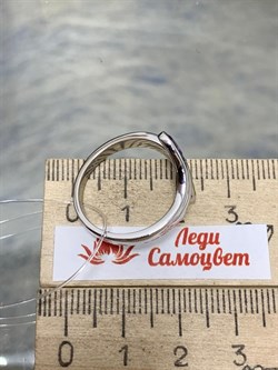 *Кольцо р.16,5 Хризолит Аметист арт. SM-R02898-X-W-SO-X-Pur-015 вес 2,88 г - фото 254487 *Кольцо р.16,5 Хризолит Аметист арт. SM-R02898-X-W-SO-X-Pur-015 вес 2,88 г - фото 254487