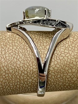 *Кольцо р.20 Лабрадор арт. SM-R02902-X-WB-GR-X-X-361 вес 5,77 г - фото 254848 *Кольцо р.20 Лабрадор арт. SM-R02902-X-WB-GR-X-X-361 вес 5,77 г - фото 254848