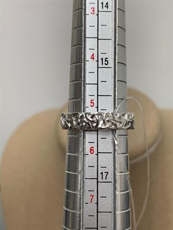 *Кольцо р.16 Триглав арт. 01-3260/0000-00-449 вес 2,31 г - фото 255082