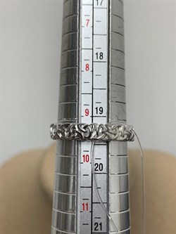 *Кольцо р.19,5 Триглав арт. 01-3260/0000-00-840 вес 2,84 г - фото 255170